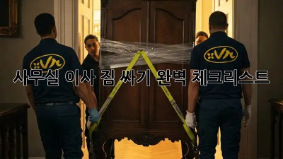 사무실 이사, 짐 싸기 완벽 체크리스트!